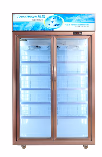 Glass Door Stainless Steel Refrigerator, Display Showcase, Top Selling Products